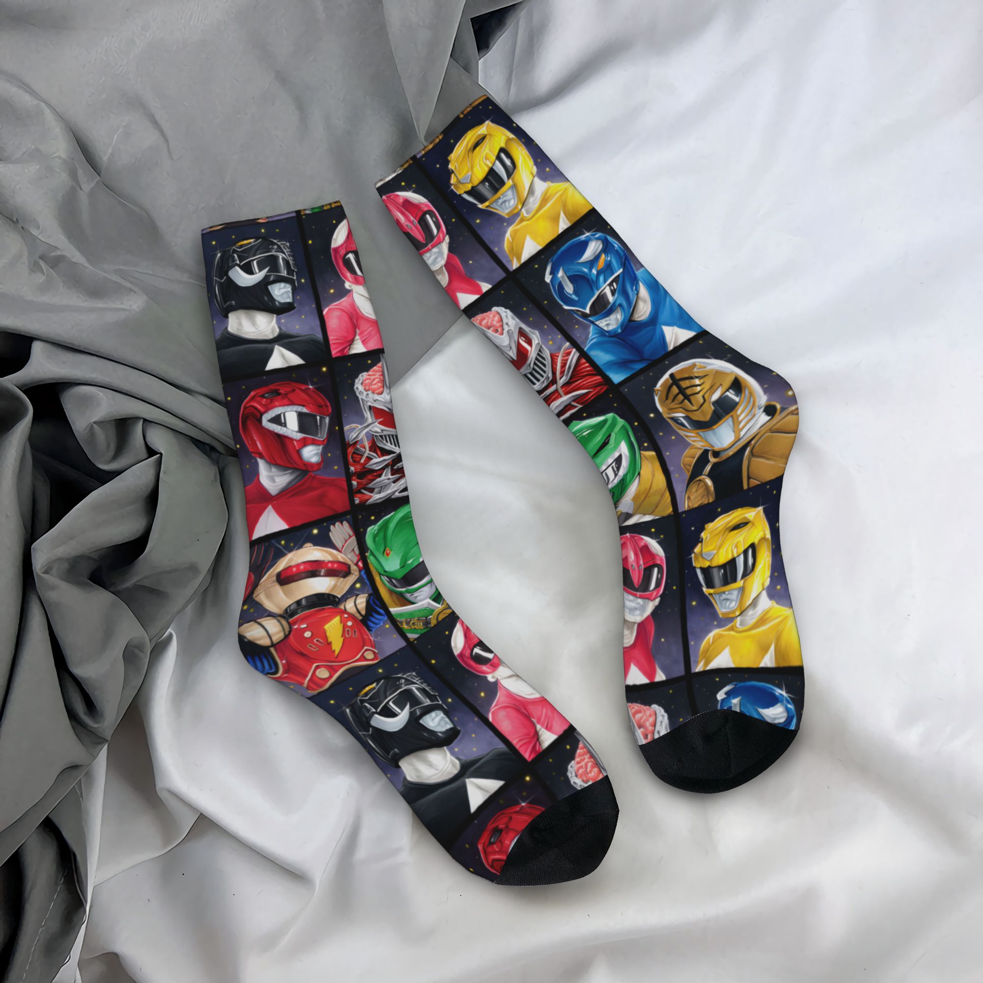 Pipe Bending Spring - Power R-Ranger 90s Socks Men's Women's
