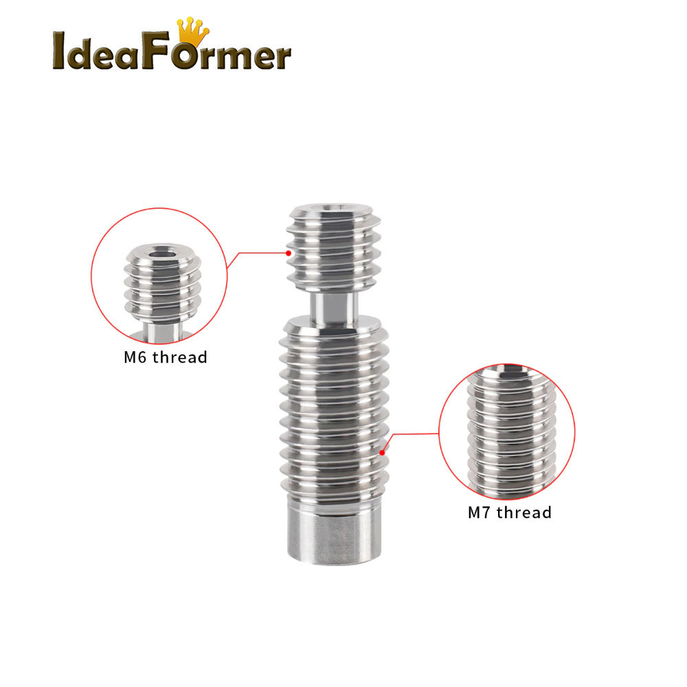 3D Máy In E3D V6 Nhiệt Phá Hot - đánh giá và giá Ptfe Tape Thread