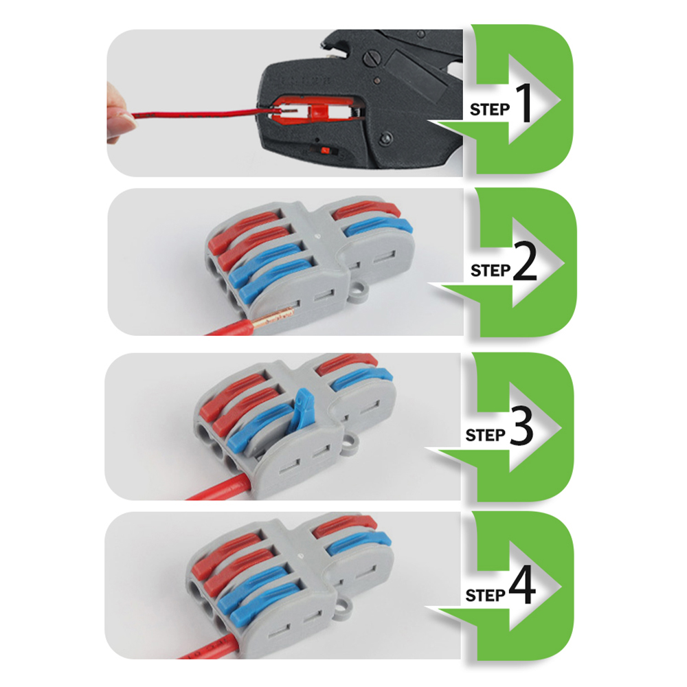 Quick Wire Connector Universal - đánh giá và giá Push Fit Connector