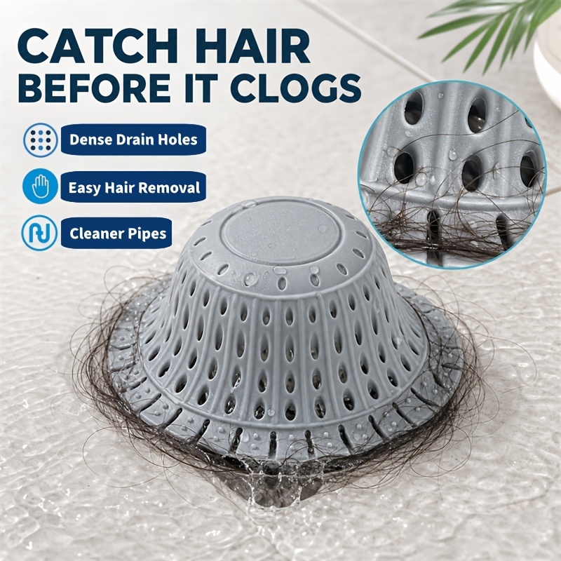 Silicone Foldable Hair Catcher - đánh giá và giá Drain Pipe Clip
