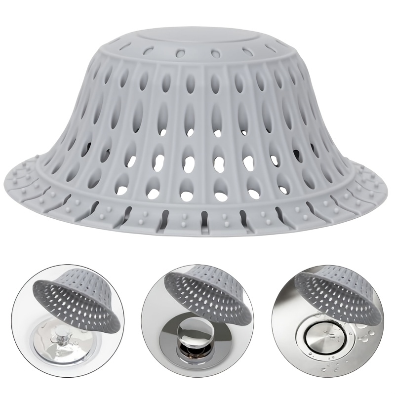 Silicone Foldable Hair Catcher - đánh giá và giá Drain Pipe Clip