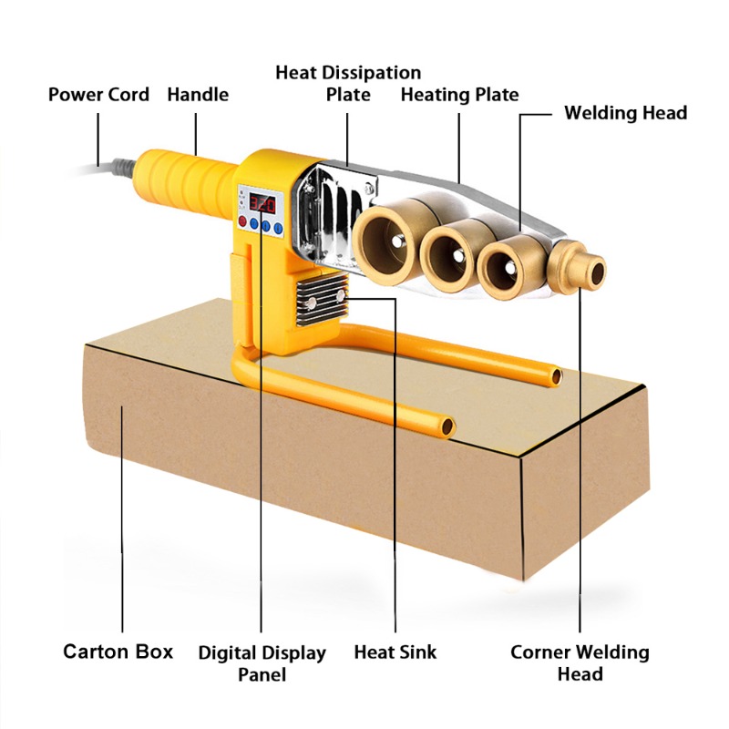 600/800/1000W Pipe Welding Mac - đánh giá và giá Pipe Freeze Spray