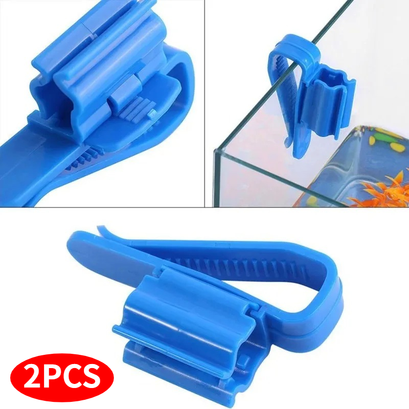 Aquarium Hose Clip 2PC, Adjust - đánh giá và giá Plastic Pipe Clip