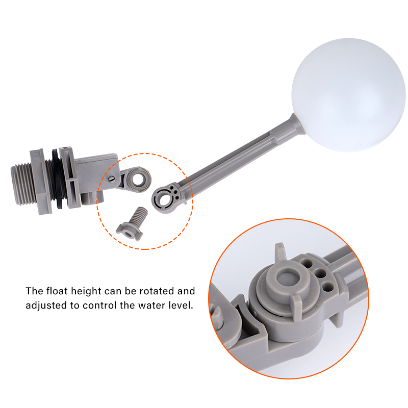 DN20/DN25 Adjustable Auto Fill - đánh giá và giá Float Ball Valve
