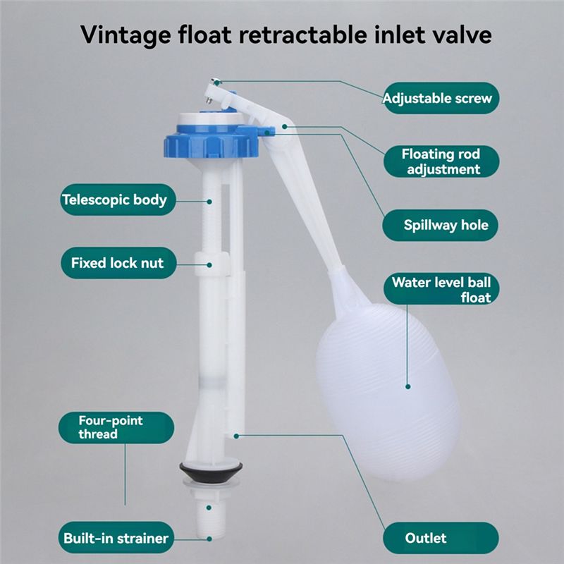 B52C Adjustable Old Type Toile - đánh giá và giá Float Ball Valve