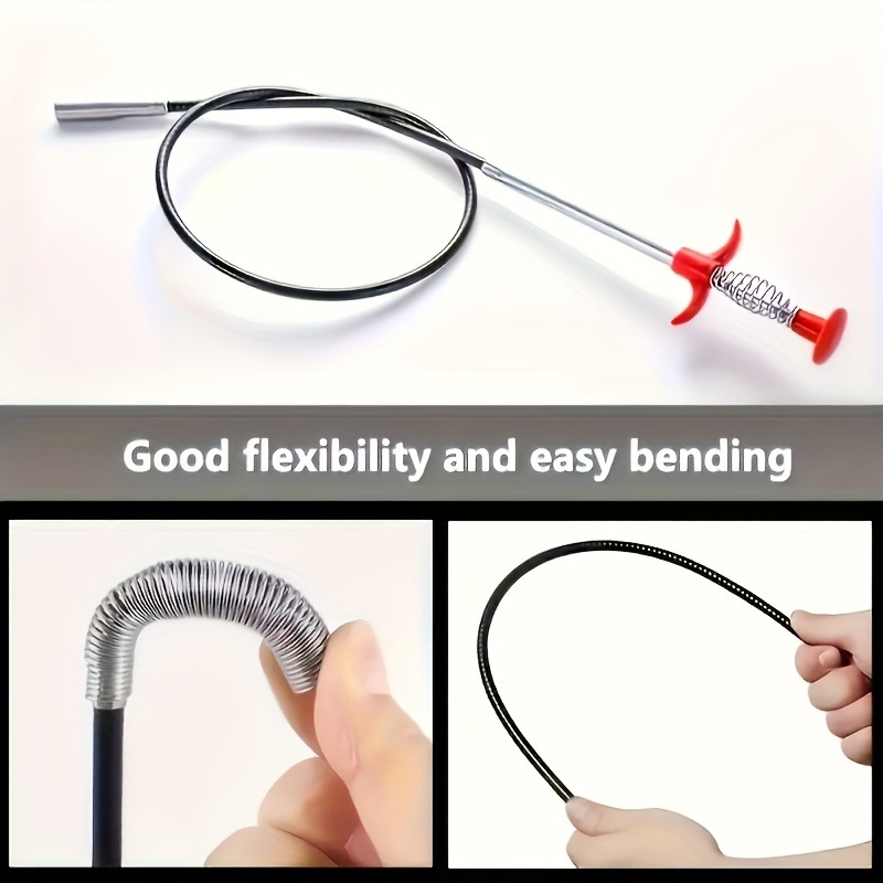 1Pc sewer dredger, toilet clog - đánh giá và giá Drain Pipe Clip