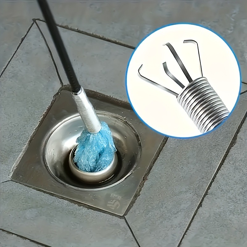1Pc sewer dredger, toilet clog - đánh giá và giá Drain Pipe Clip