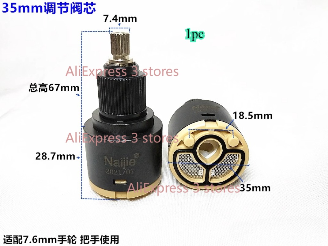1pcs 28mm/35mm/40mm Water Mixe - đánh giá và giá Shower Valve Cartridge
