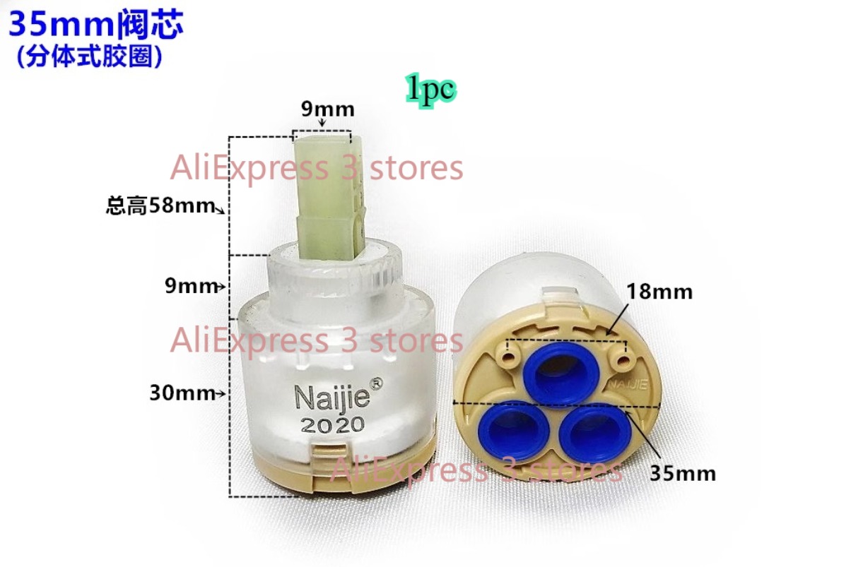 1pcs 28mm/35mm/40mm Water Mixe - đánh giá và giá Shower Valve Cartridge