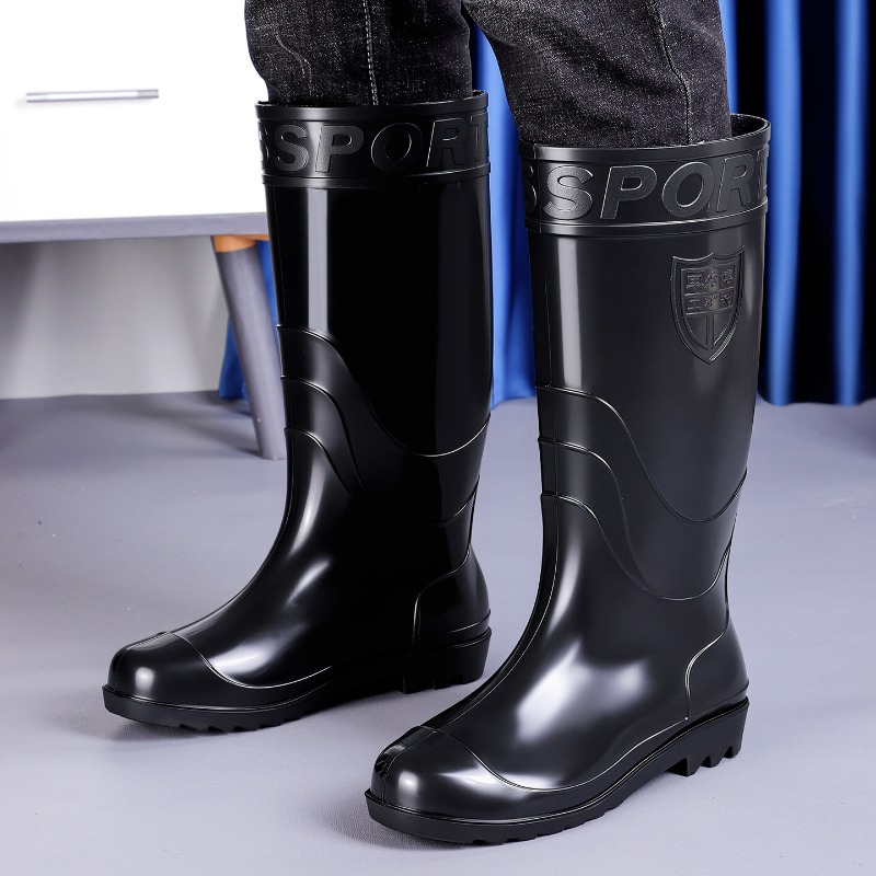 Men's Rain Boots Work High-Tub - đánh giá và giá Pipe Bending Spring