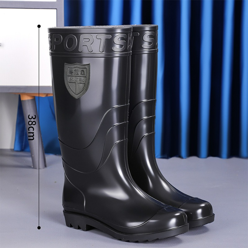 Men's Rain Boots Work High-Tub - đánh giá và giá Pipe Bending Spring
