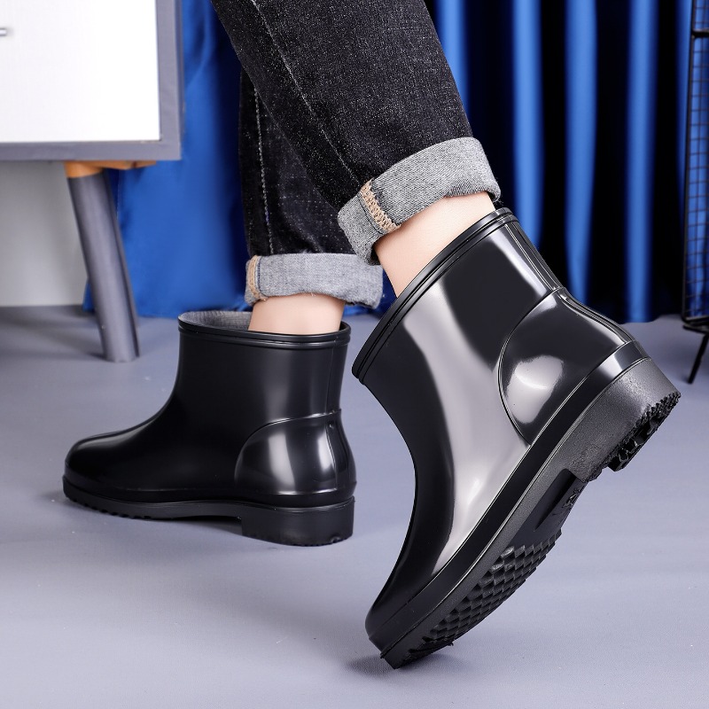 Men's Rain Boots Work High-Tub - đánh giá và giá Pipe Bending Spring