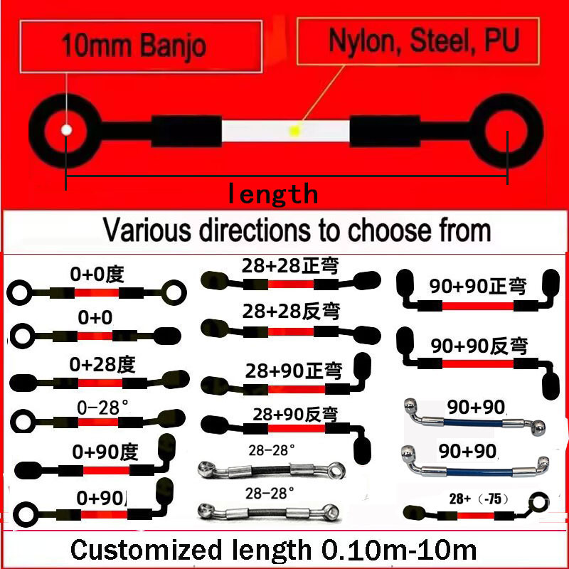 AN3 Moto Hydraulic Stainless S - đánh giá và giá Ptfe Tape Thread