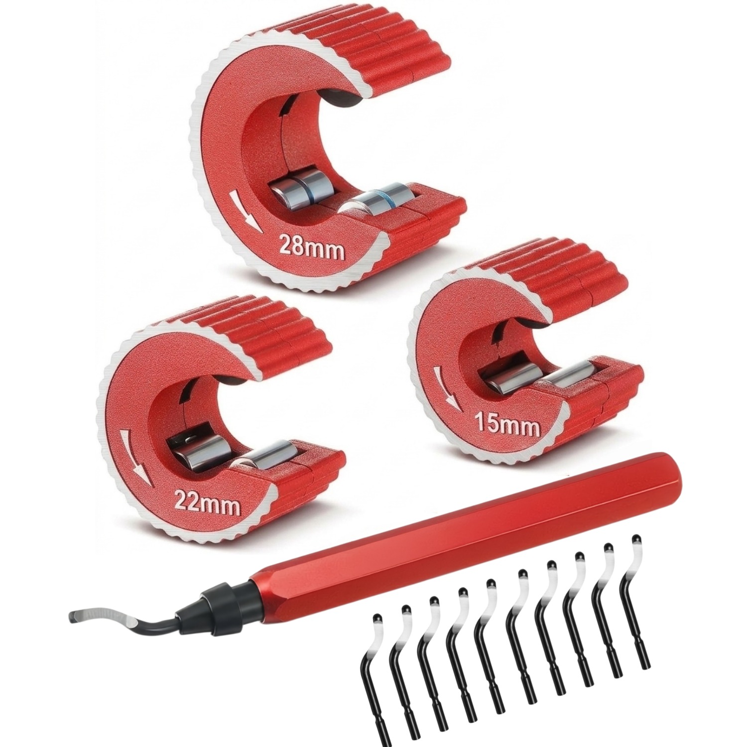 Copper Tubing Cutter Set 3 PCS - đánh giá và giá Pipe Cutter Ratchet