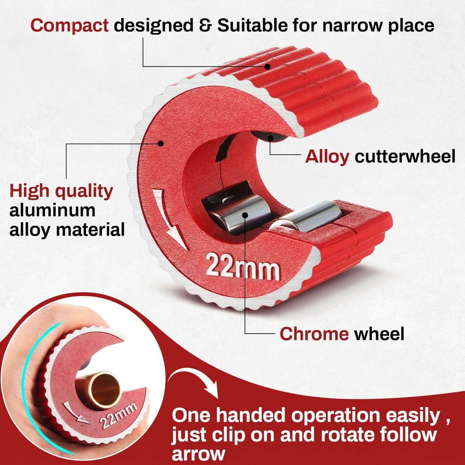 Copper Tubing Cutter Set 3 PCS - đánh giá và giá Pipe Cutter Ratchet
