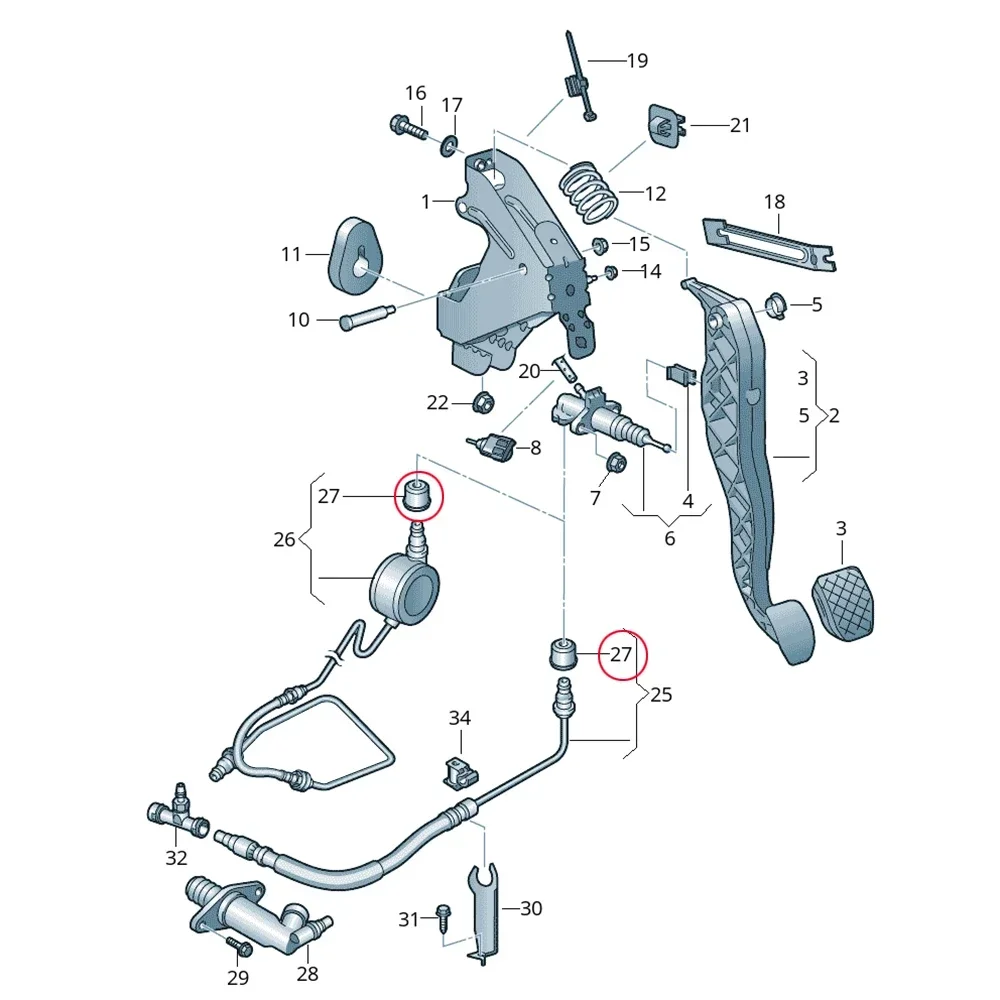 For Fiat Ulysse Peugeot 806 19 - đánh giá và giá Plastic Pipe Clip