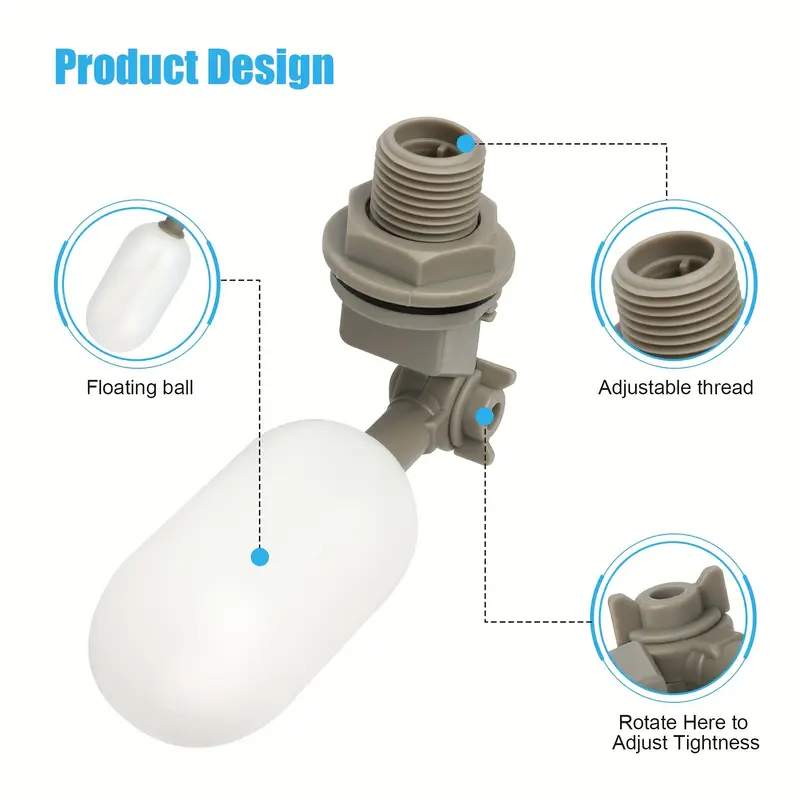 4Pcs Farm Cattle Plastic Water - đánh giá và giá Float Ball Valve