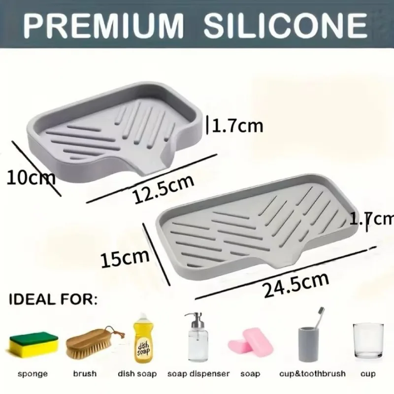 Self Draining Soap Bar Holder  - đánh giá và giá Silicone Tap Washer