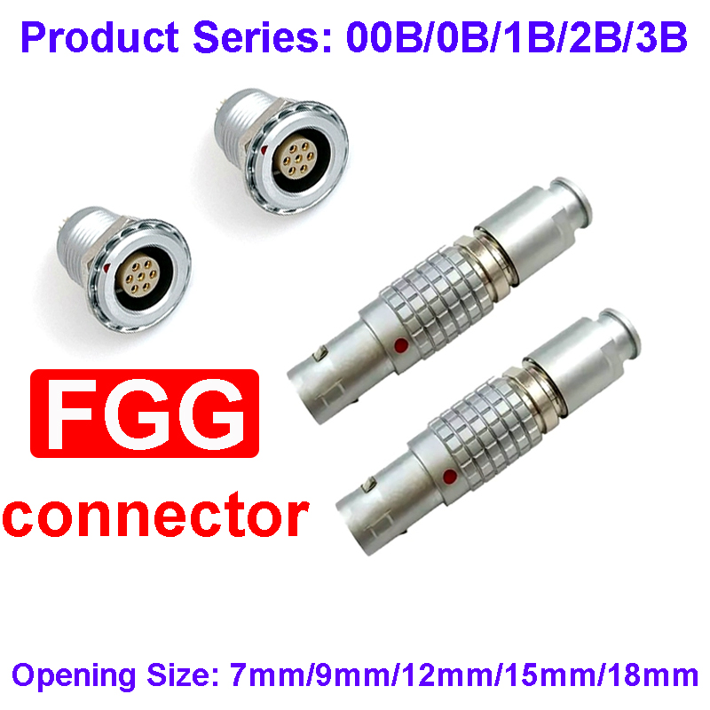 FGG LEMO Compatible Push-pull  - đánh giá và giá Push Fit Connector
