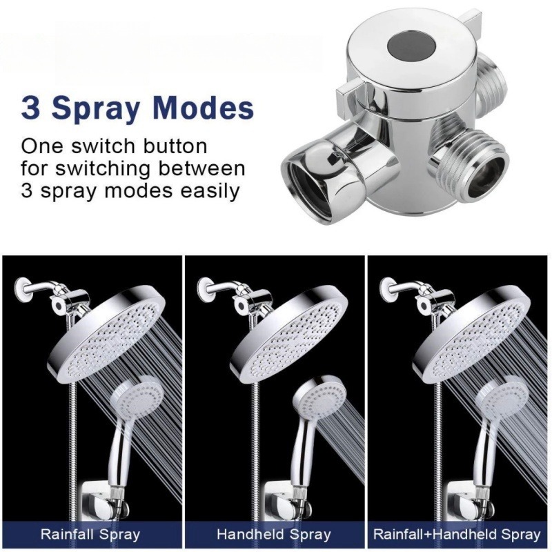 Diverter Valve G1/2 Splitter 2 - đánh giá và giá Shower Valve Cartridge